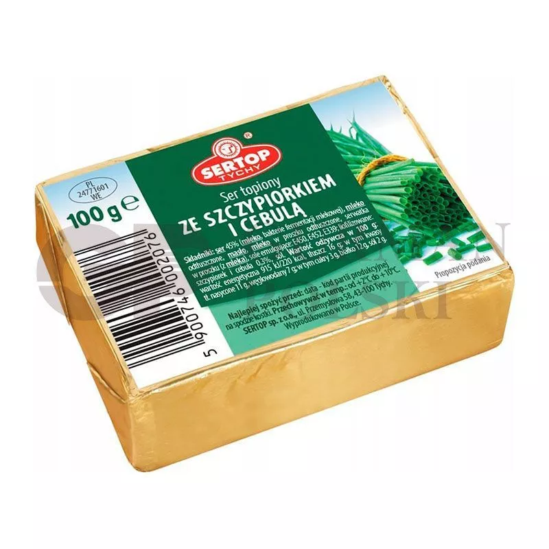 Queso para fundir con cebollo 100g SERTOP