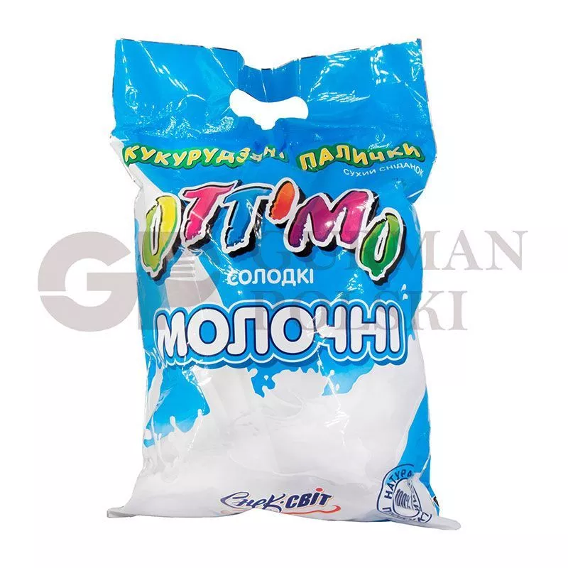Palitos de maiz con sabor de leche 55g OTTIMO