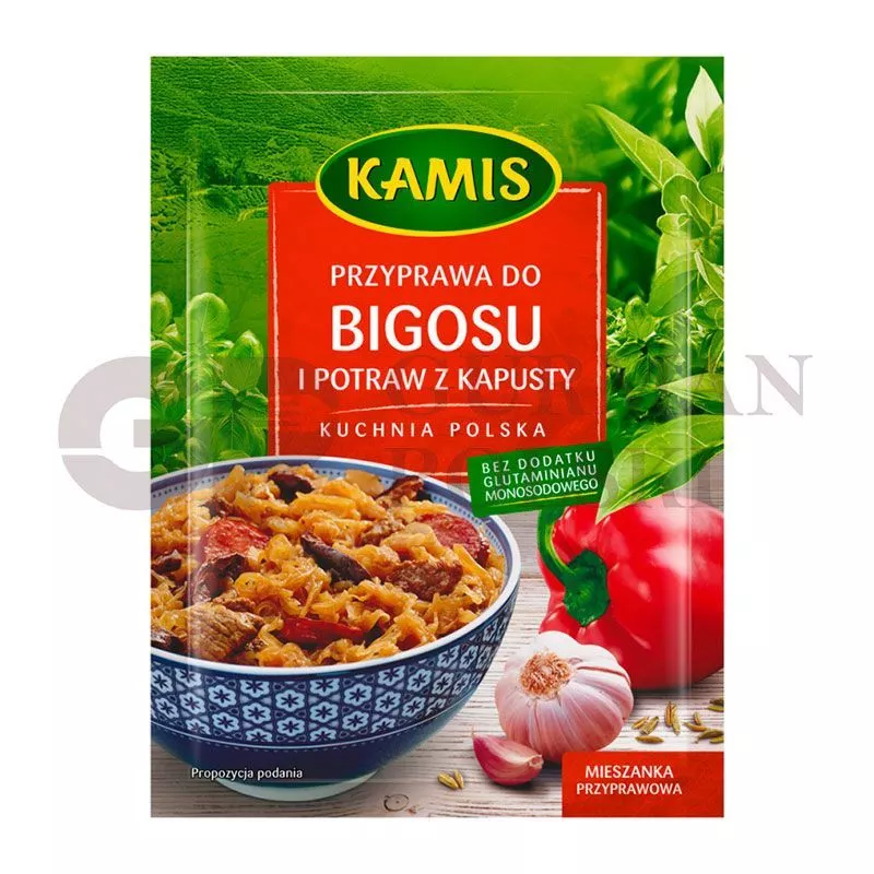 Condimiento para los platos de col 20g KAMIS