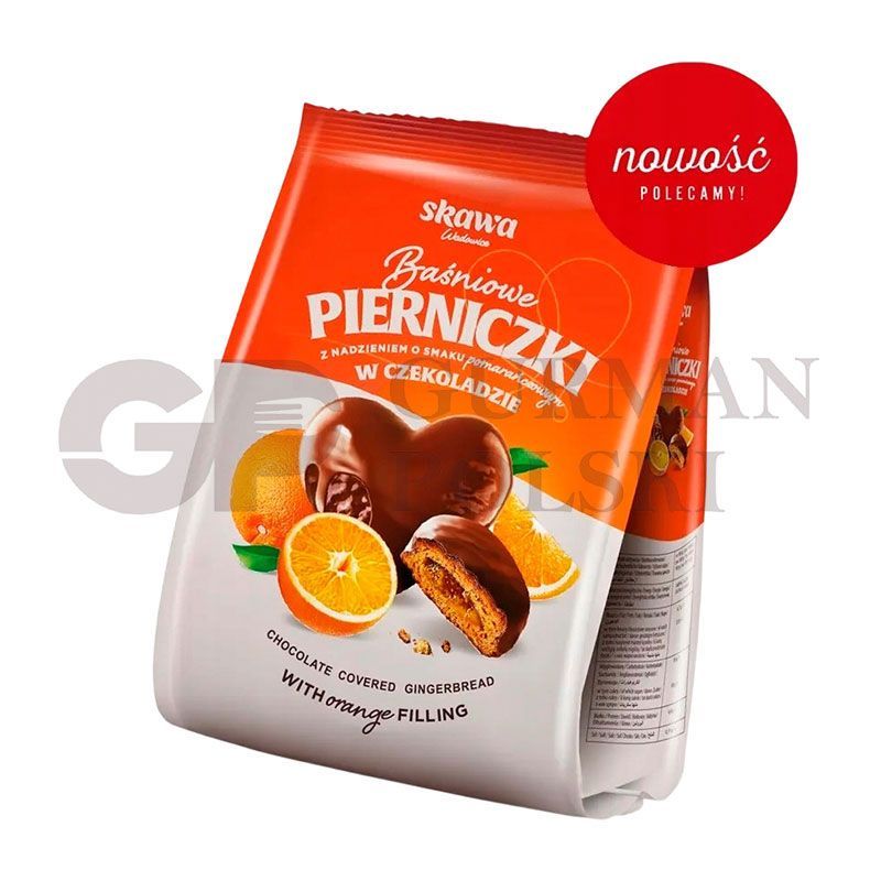 Melindras con marmelada de naranja bañado en chocolate 150g  SKAWA