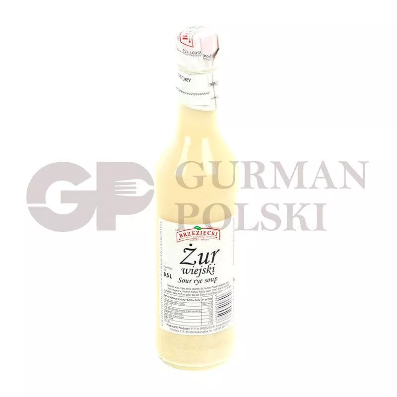 Sopa fresco ZUR WIEJSKI  bote de cristal 500ml SLONECZE POLE