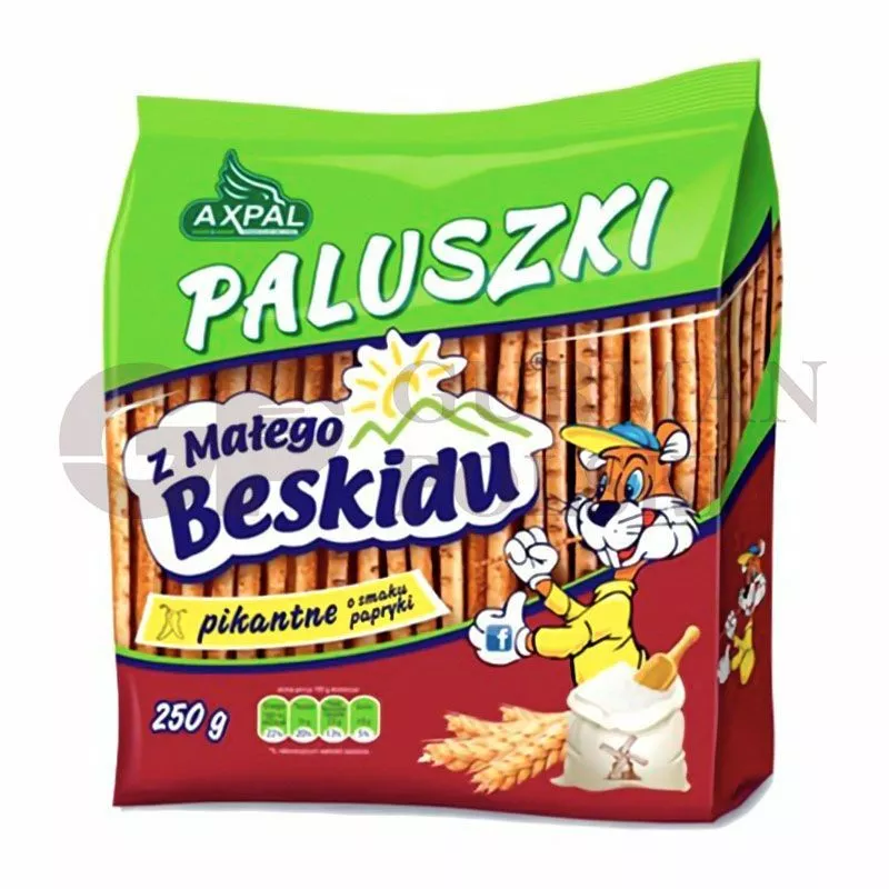 Palitas de pan picante 250gr AXPAL