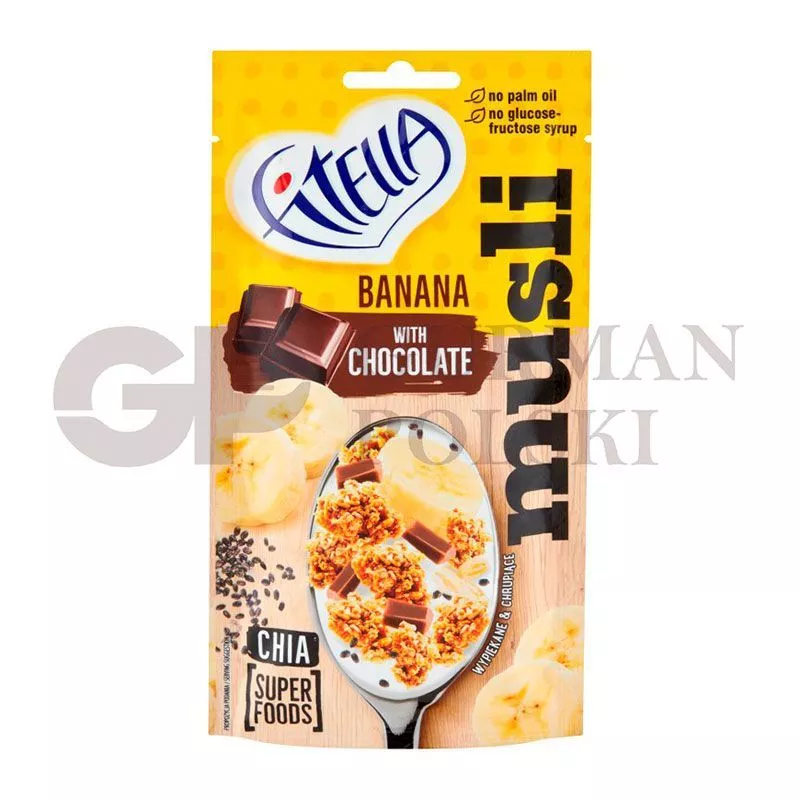 Muesli crujiente de platano 50g  FITELLA