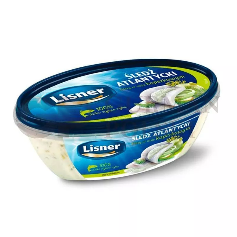 File de arenque en salsa de eneldo 160g LISNER