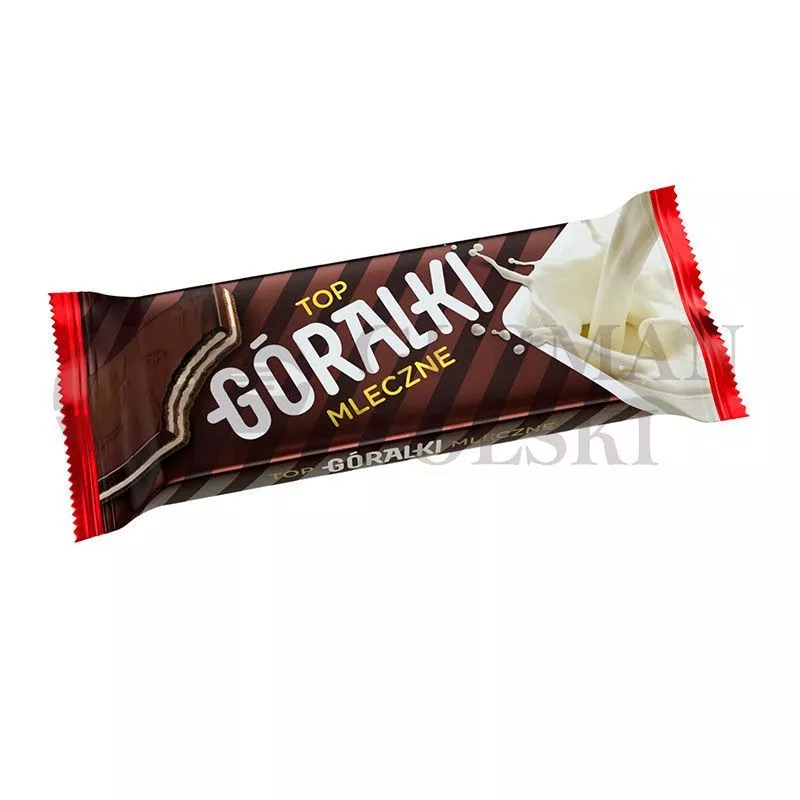Barquillas GORALKI TOP sabor de leche 40g IDC