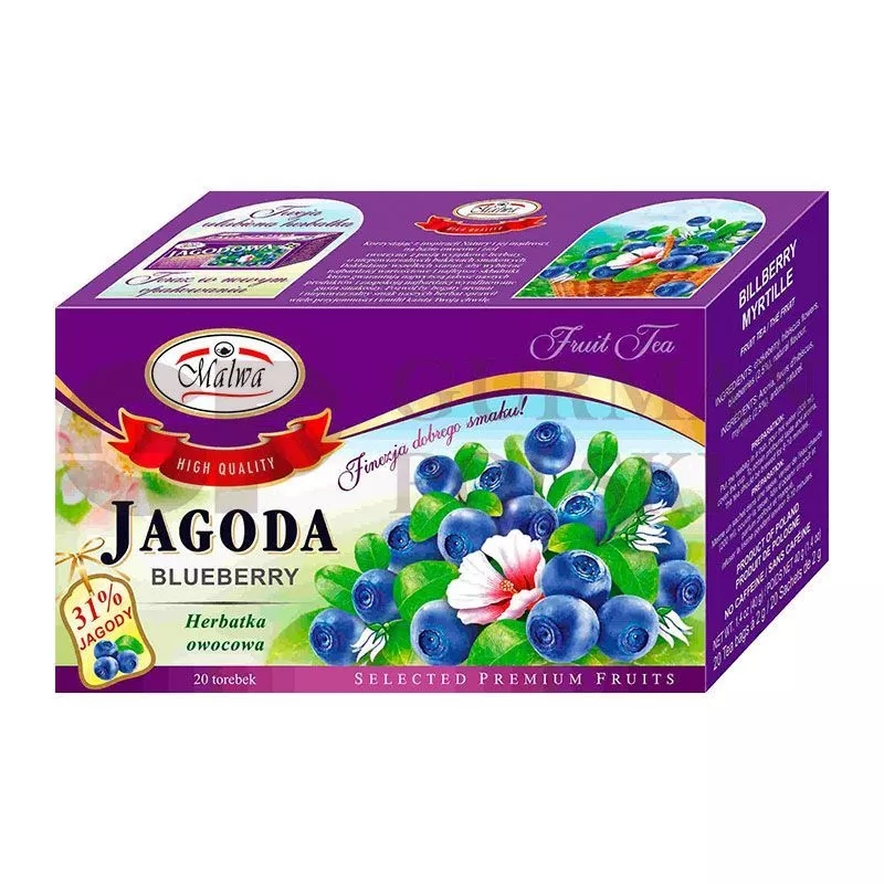 Te express negro con blueberry 2g x20 MALWA