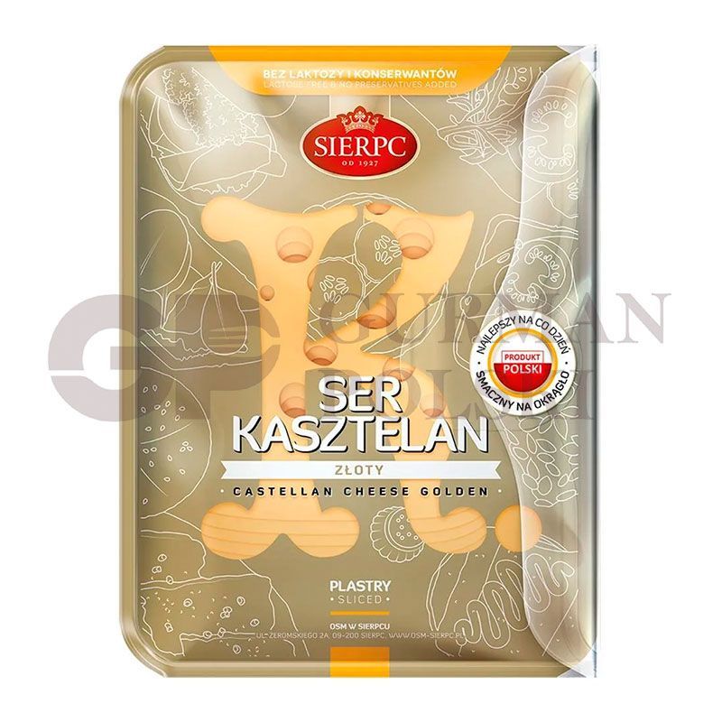 Queso KASZTELAN en lonchas 135g  SIERPC