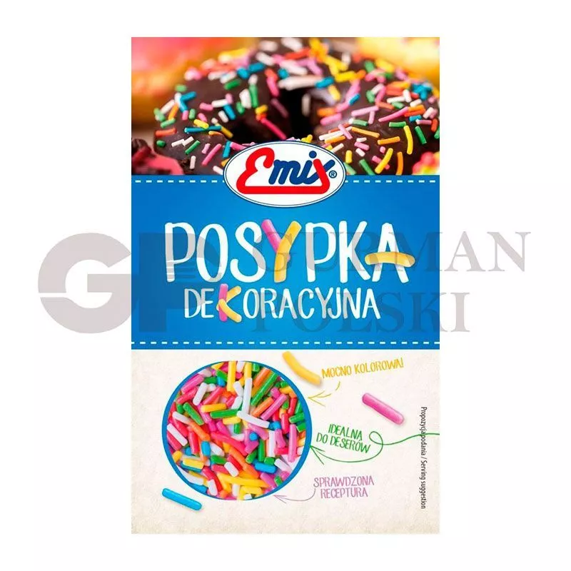 Cubierta de frutas decorada 50g EMIX