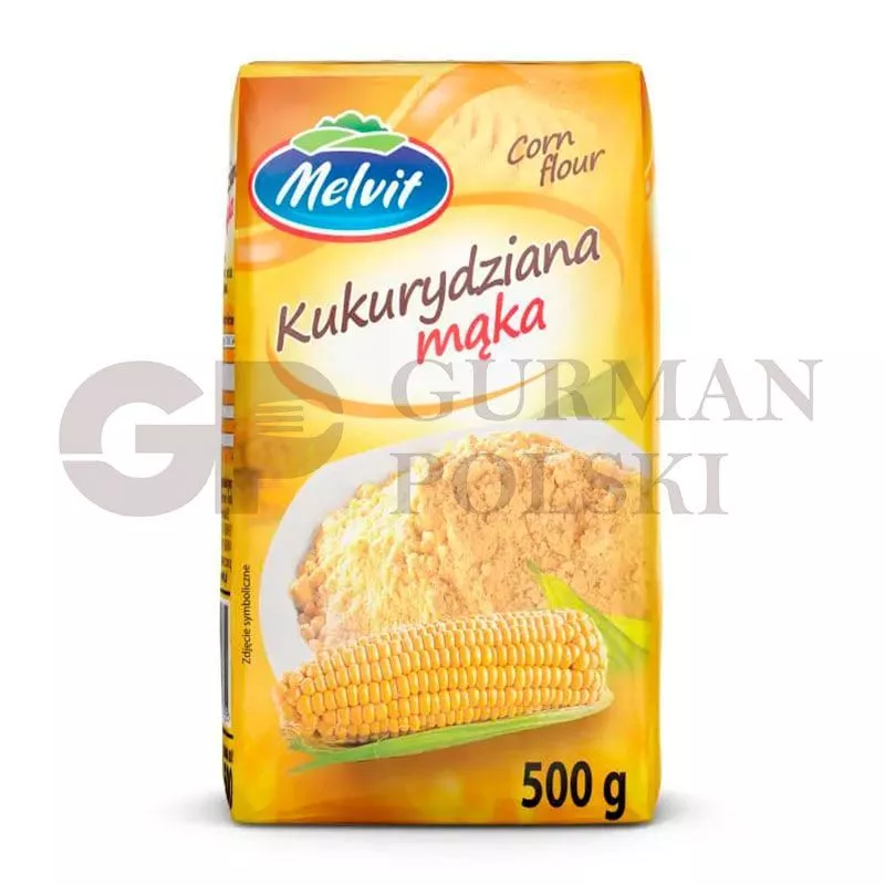 Harina de maiz 500gr MELVIT