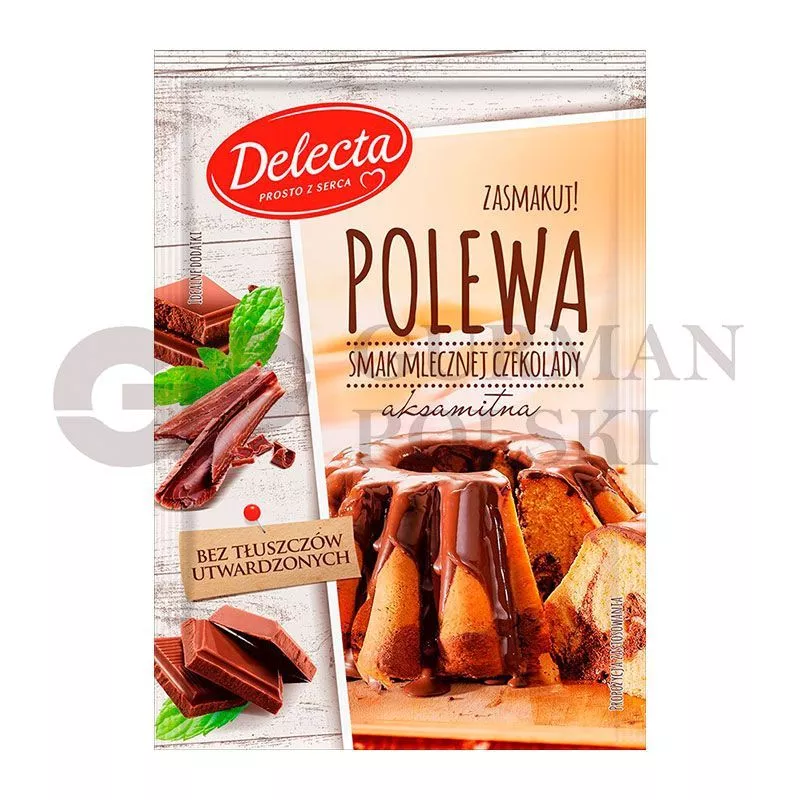 Glaceado de chocolate  de leche 100gr DELECTA