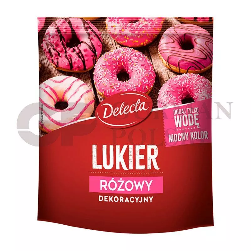 Glaceado decarativo roso 80g  DELECTA