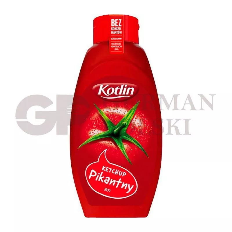 Ketchup picante sin conservantes 950g KOTLIN