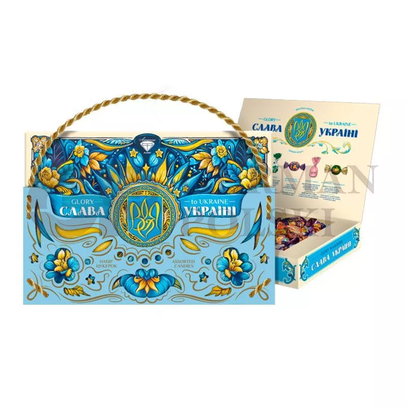 Bombones de chocolate surtido GLORY TO UKRAINE 500gr