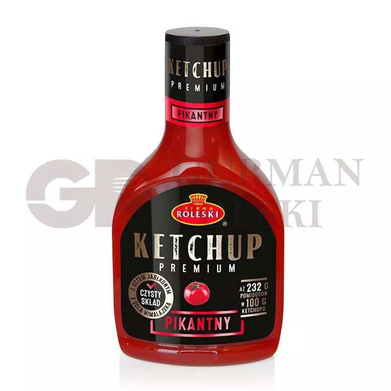 Ketchup picante PREMIUM 465g ROLESKI