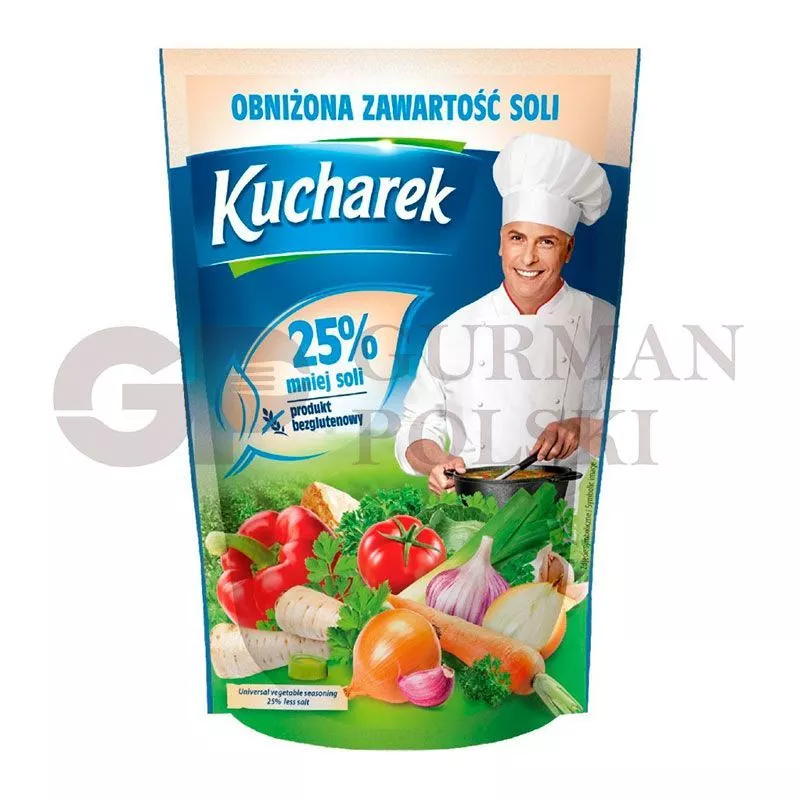 Especias con contenido reducido de sal 150g KUCHAREK