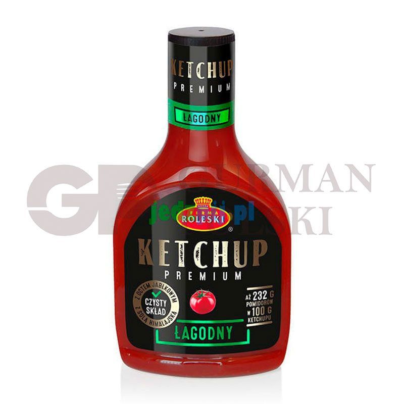 Ketchup layt PREMIUM  465g ROLESKI
