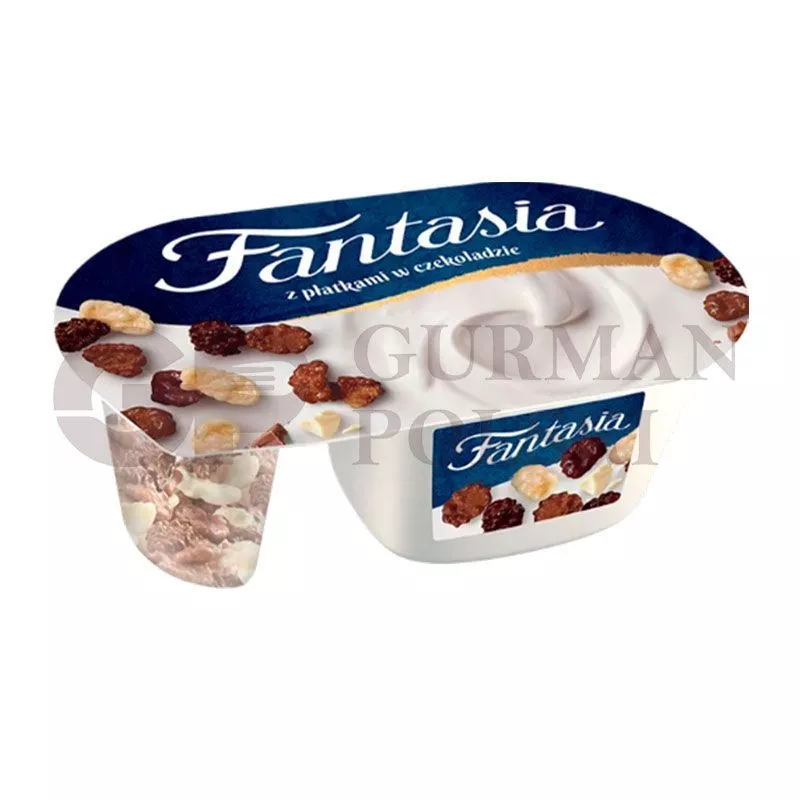Yogurt FANTASIA con copos de chocolate 102g DANONE