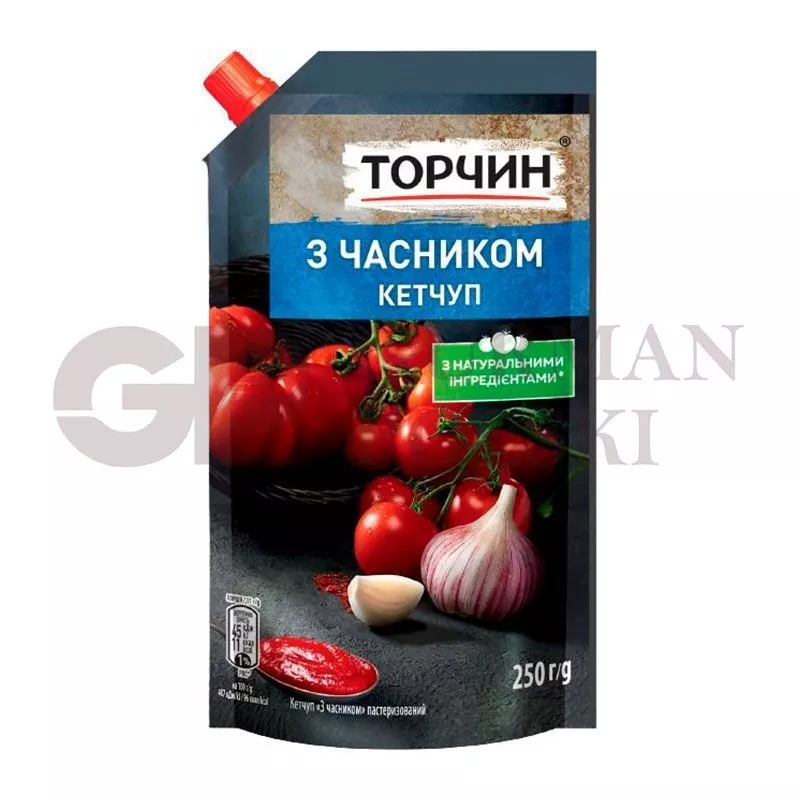 Salsa de tomate con ajo 250g  TORCHIN