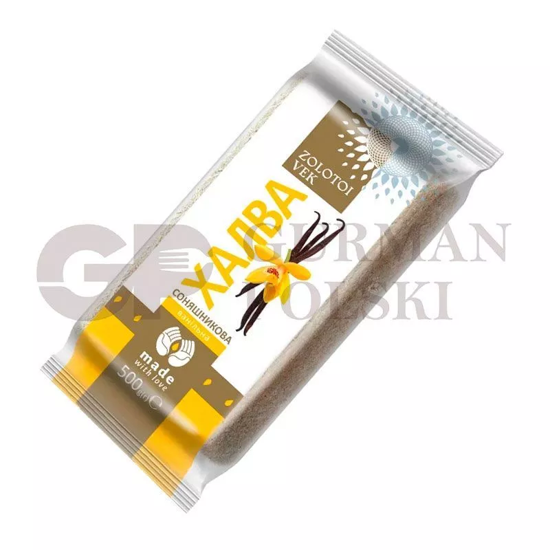 Turron de pipas de girasol con sabor de vanillina 500gr x12 ZV