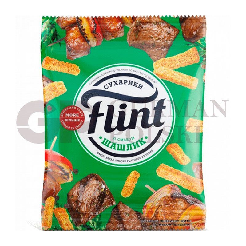 Picatostes con sabpr de carne SHASHLUK 70g  FLINT