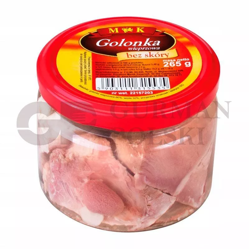 Carne de codillo de cerdo en gelatina 265g M&K