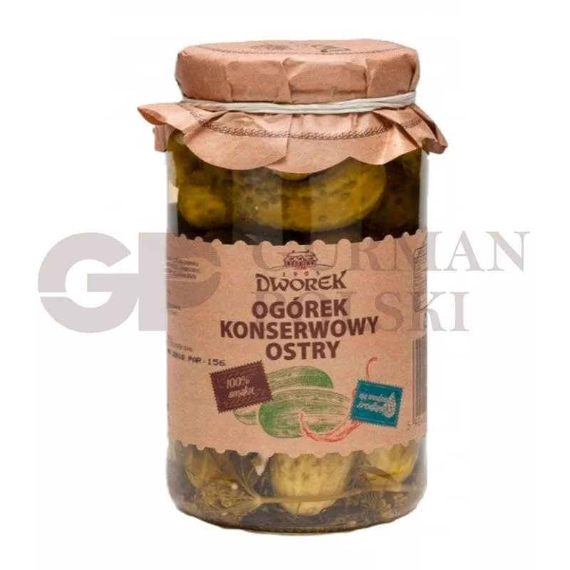 Pepinos picante 900ml DWOREK