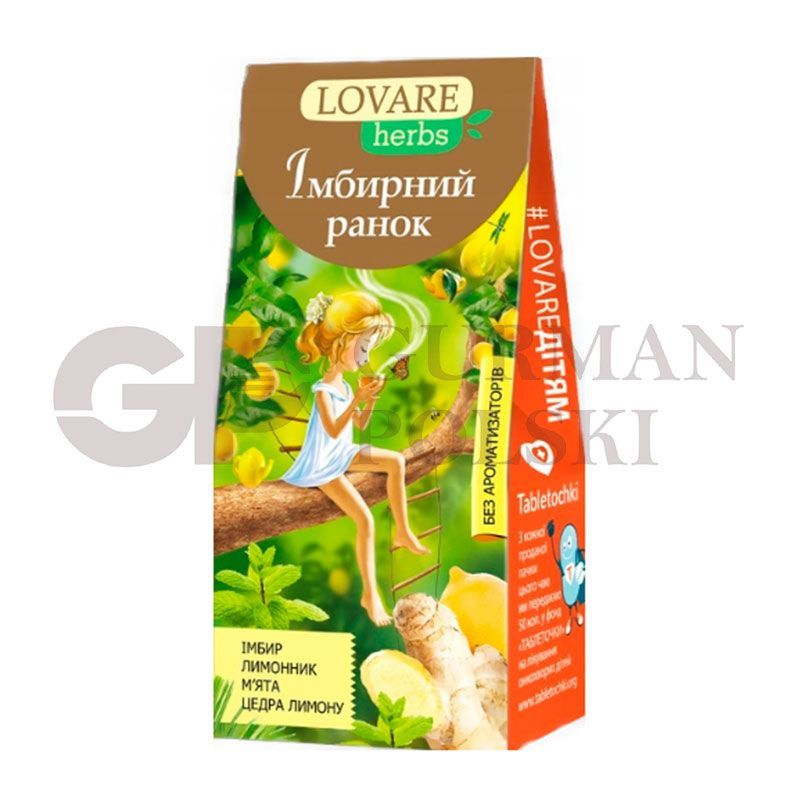 Te de hierbas IMBIROWY PORANEK piramidas 1.8g x20  LOVARE