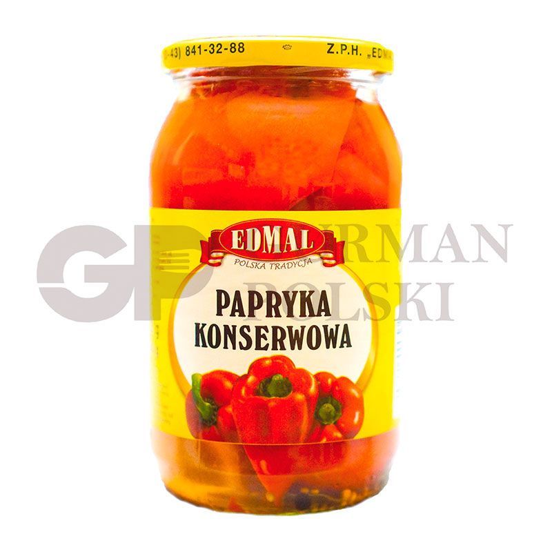 Paprica conservado 900ml EDMAL