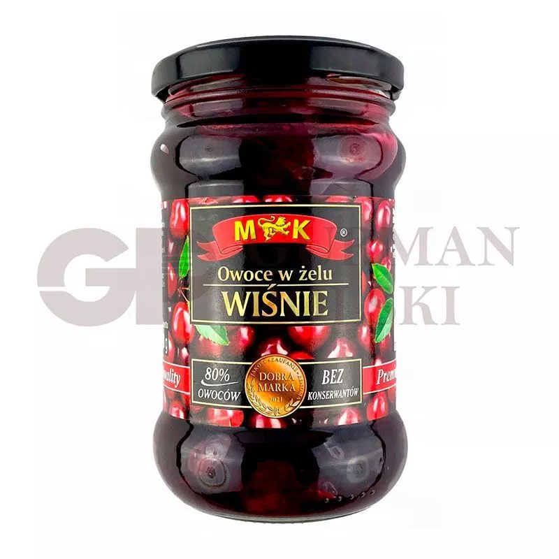 Guinda en gelatina 320gr M&K