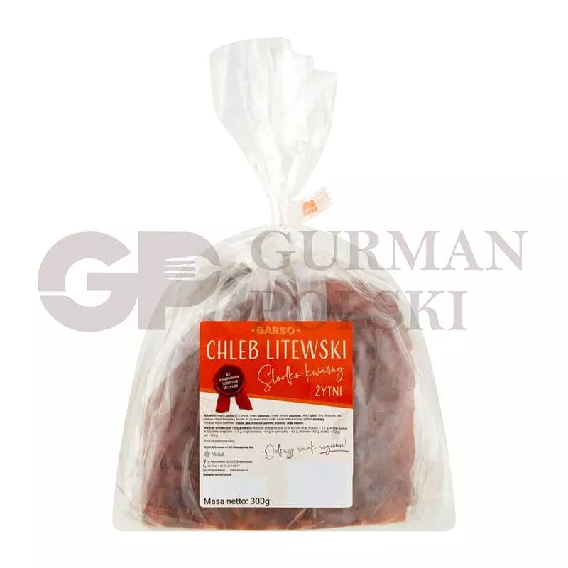 Pan LITEWSKI dulce y amargo 300gr NICKAL