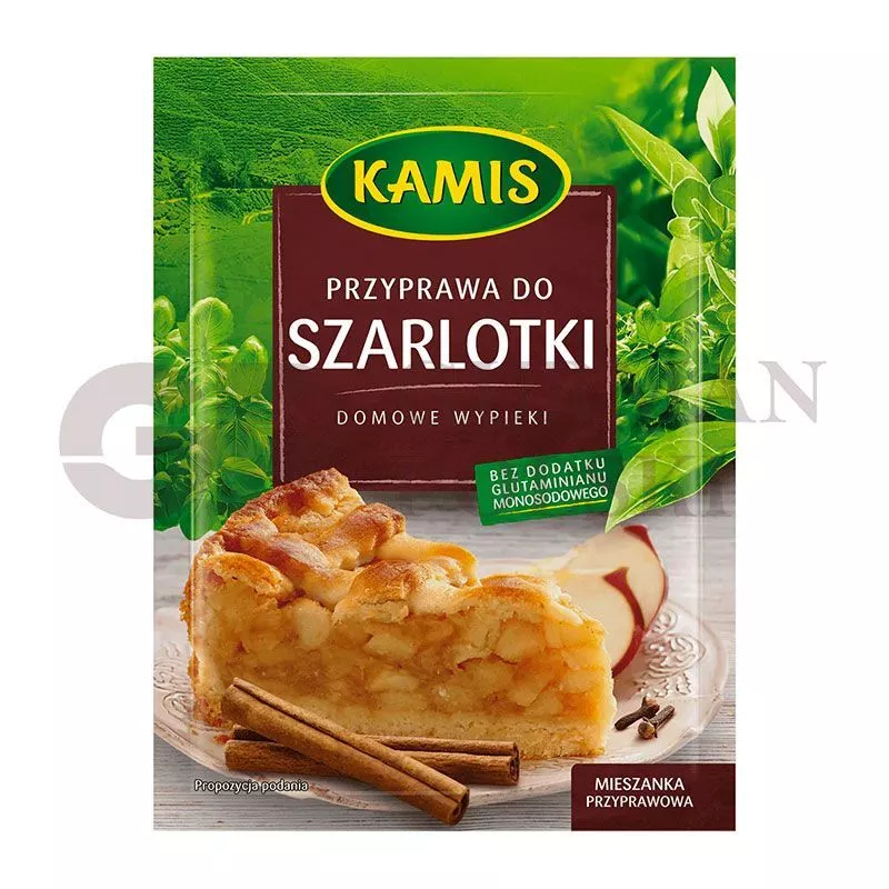 Especias para bizcochoSZARLOTKA 20g  KAMIS