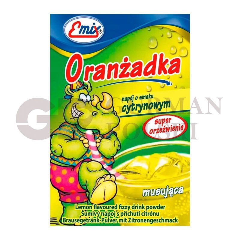 Bebida refrescante en polvo ORANZADKA CYTRYNOWA 16gr EMIX