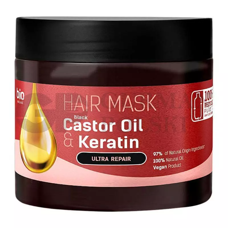 Mascarilla Aceite de Ricino Queratina 295ml Bio Na