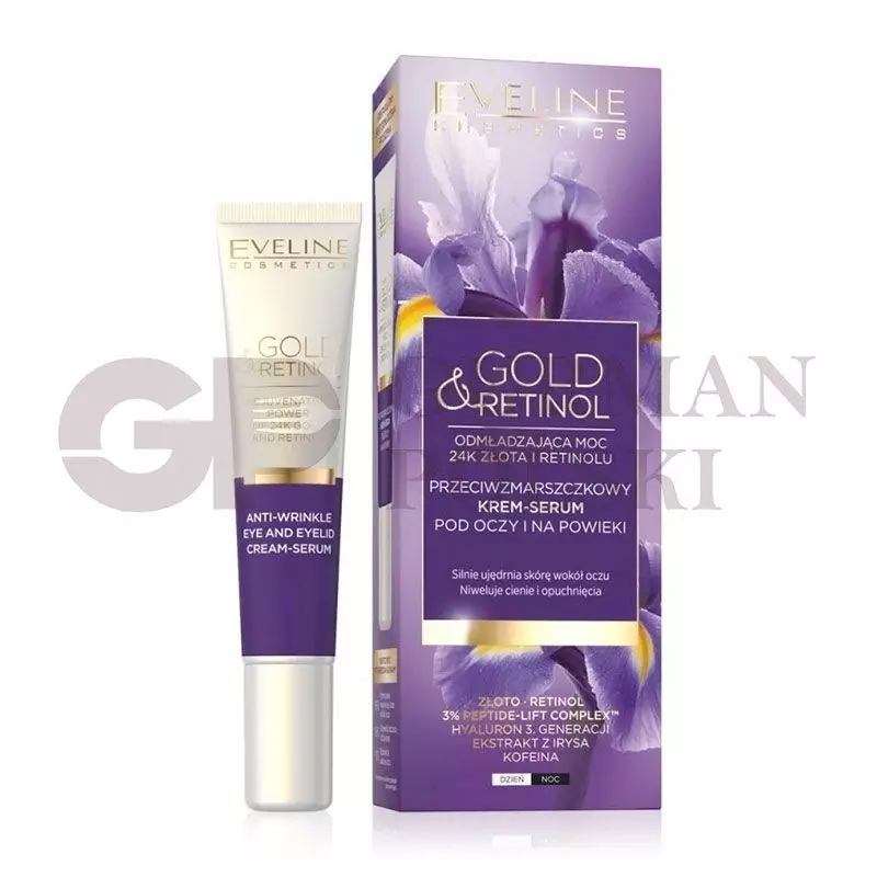 GoldRetinol Anti-Wrinkle Crema-Serum Ojos Parpado