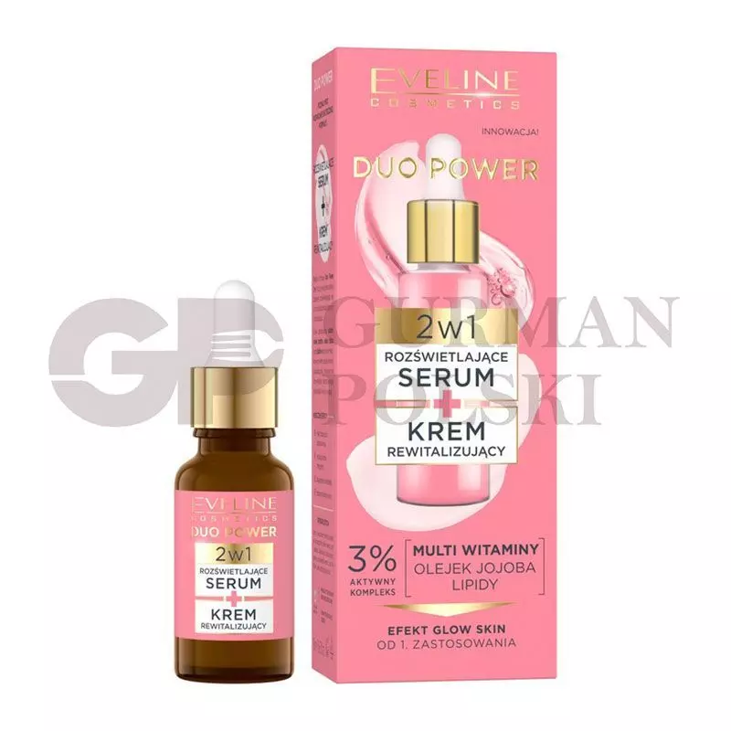 Duo Power 2in1 Serum Iluminad/Crema Revital 18m