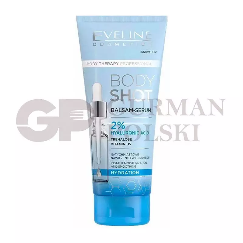 Body Shot Balsamo-Serum Hidrat. 2% Acido Hial.200m