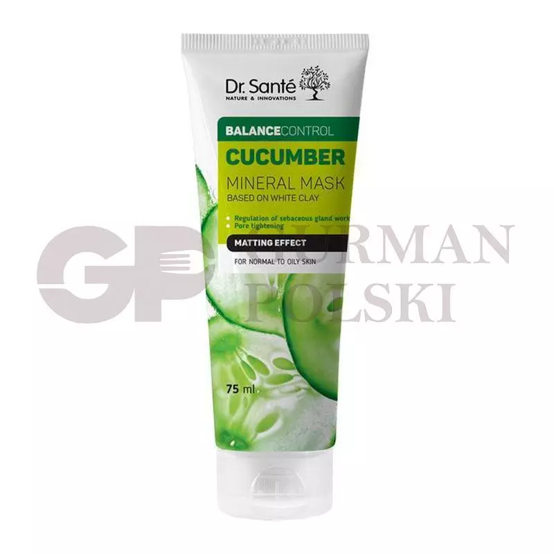 Mascarilla facial mineral CUCUMBER Dr. Sante 75ml