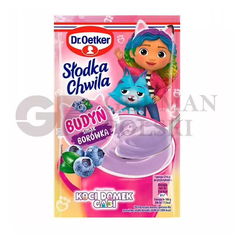 Pudin SLODKA CHWILA GABI SMAK arandanos 41g  Dr.OETKER