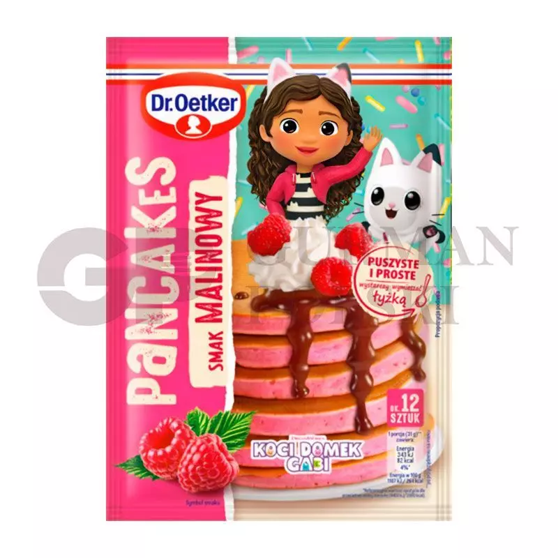Crepe en polvo PANCAKE SLODKA CHWILA GABI sabor frambuesa 165g  OETKER