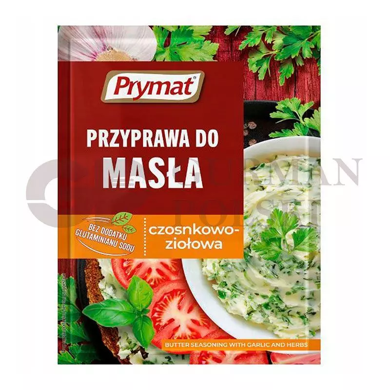 Especias para mantequilla ajo - hierba 12g  PRYMAT