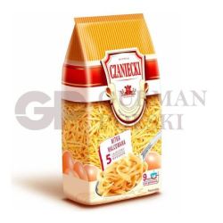 Macarones NITKA KROTKA WALCOWANA 250g CZANIEC