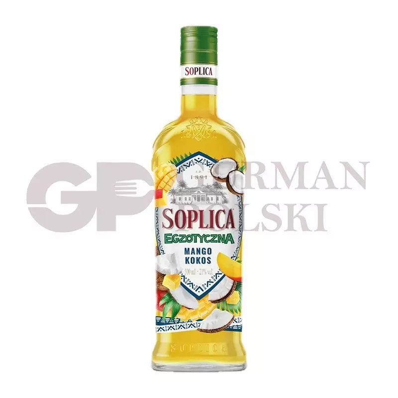 Licor SOPLICA EGZOTYCZNA sabor mango- coco  21%  0.5L