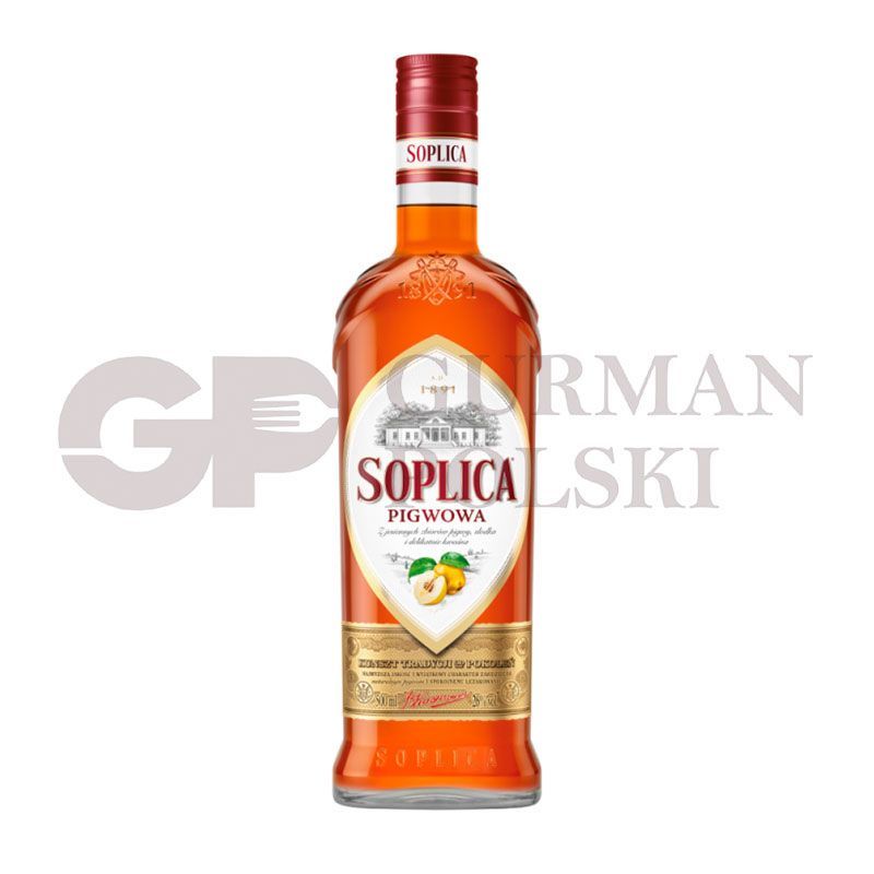 Licor SOPLICA sabor de membrillo  26%  0.5L