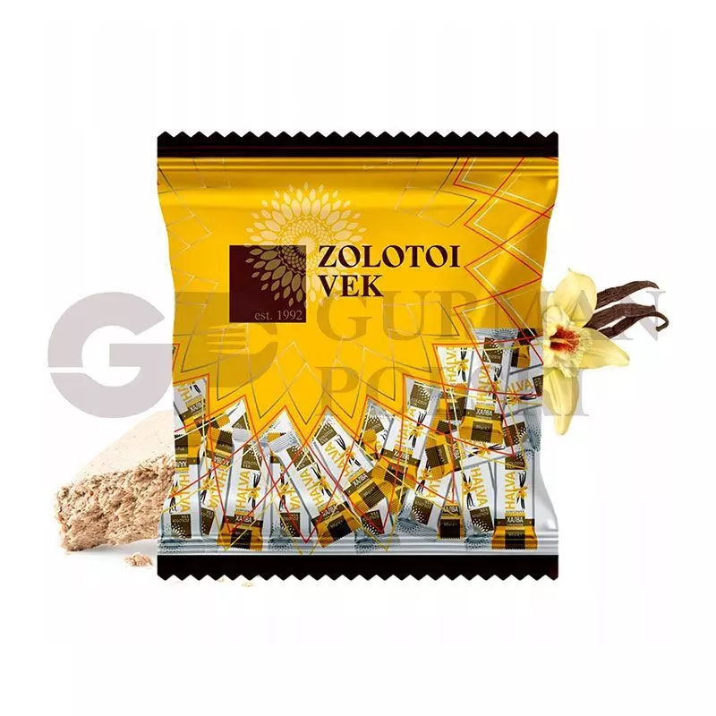 Turron de girasol ZLOTY VEK con sabor de vanillia 300gr bolsa