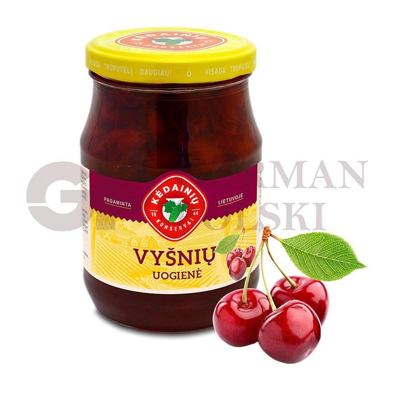 Confitura de guindas 430gr KEDAINIU