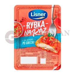 Trozos de arenque PO GRECKU 100g LISNER