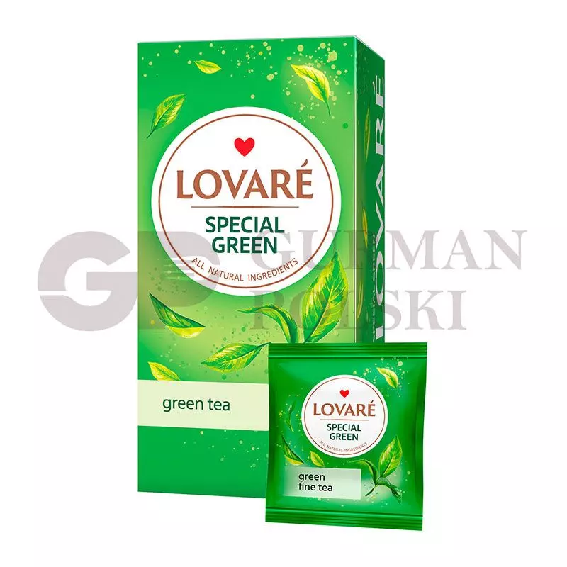 Herbata zielona 24 x1.5g LOVARE