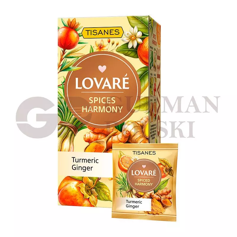 Czarna herbata z przyprawami 24 x1.8g LOVARE