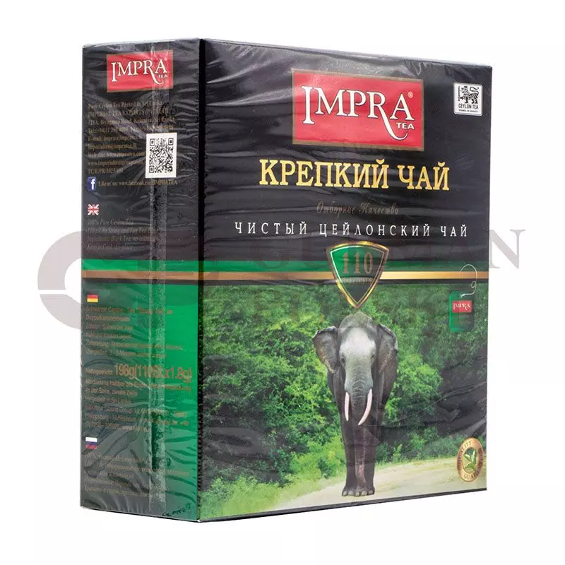 Te negro STRONG 110x1.8g IMPRA