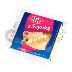 Serek topiony plastry z szynka 130g MLEKOVITA